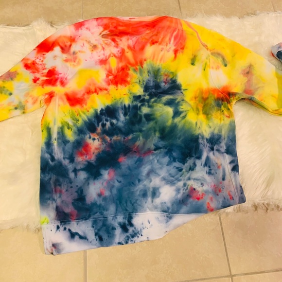 Hand dyed Nike crew neck sweatshirt - Picture 2 of 8